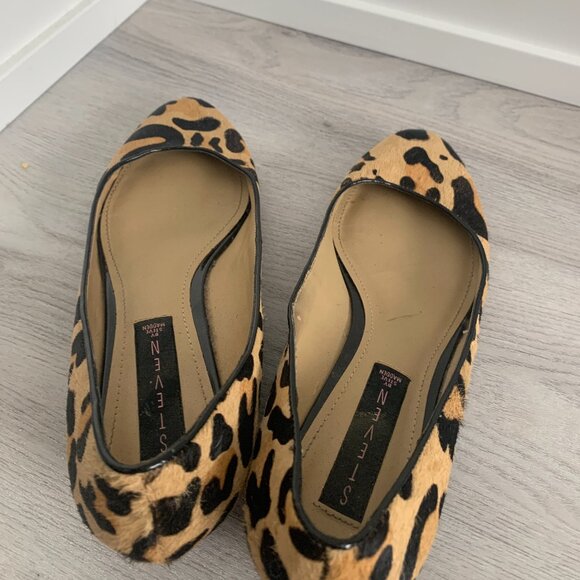 Steven by Steve Madden Leopard print shoes size 8 - Picture 3 of 4